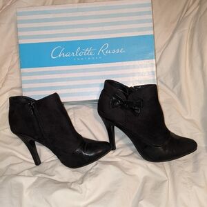 CHARLOTTE RUSSE ANKLE BOOTS